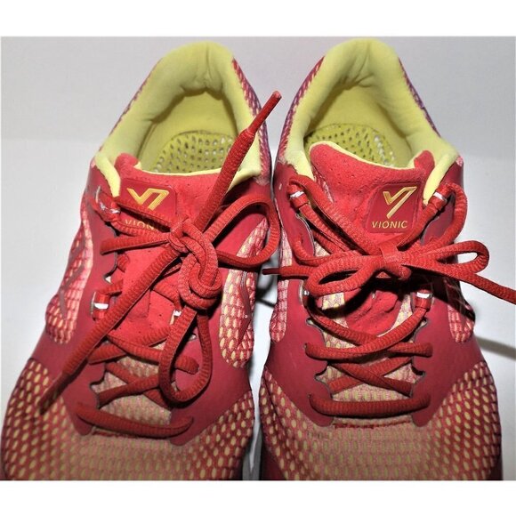 Vionic 335 Elation 1.0 women's 8.5 red low top laced sneakers - Picture 2 of 9